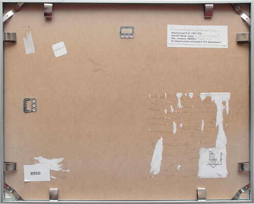 Федоровский Фёдор Фёдорович. Яблони под снегом (предположительно для постановки «Снегурочка» Московской оперы С.И. Зимина)